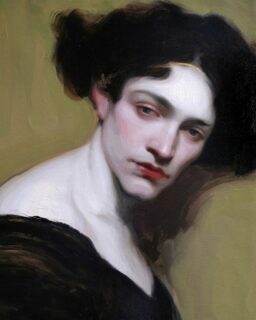 "Torre de marfil”, oil on linen by BAA graduate Mauro Llanas (@mauro_llanas_)