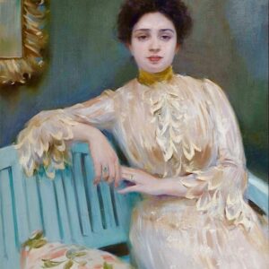 Portrait-of-Mercedes-Llorach-Ramon-Casas-y-Carbó-Oil-Painting (1)