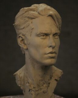 Recent portrait sculpture by BAA teacher Joel Llopis (@joel_llopis)