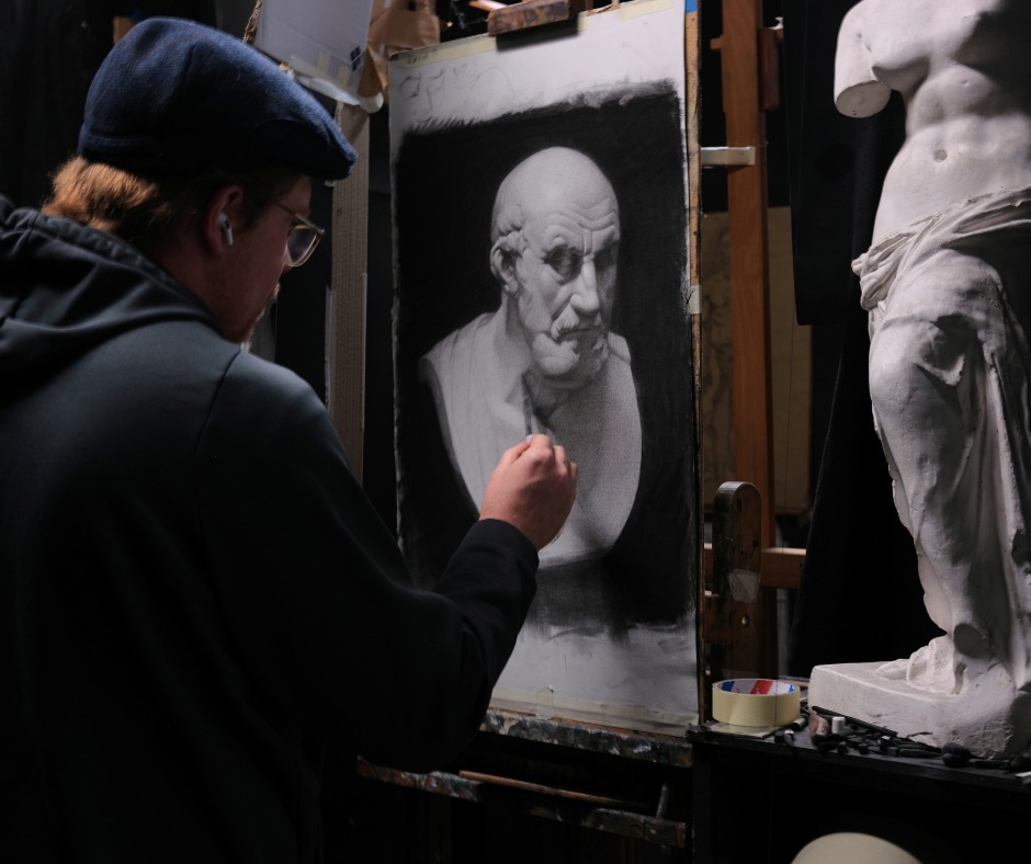 Cast drawing by BAA student Patrick Marston (@marstonoriginal)