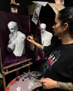 Cast painting by BAA student Teodora Trifunovic (@ttcreate)