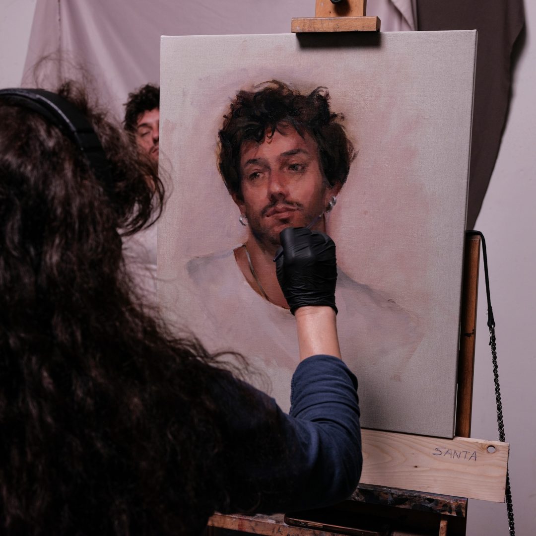 Portrait painting in progress by BAA student Santa Robaina (@santa_robaina_rodriguez_)

#barcelonaacademyofart #bcnacademyofart #arterealista #realismo #portrait #realism #academicart #humanfigure #arteacademico #painting #figurativeart
