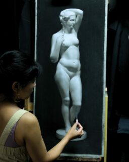 BAA student Jie Liu working on her cast charcoal drawing this Summer term

#BarcelonaAcademyOfArt #FigurativeArtist #RealismArt #TraditionalArt #AtelierMethod #ArtisticProcess #ClassicalArt #ArtStudentLife #FineArtSchool #ClassicalDrawing #AcademicArt #CastDrawing #ArtAcademy #FigurativeDrawing #BcnArtAcademy #RealismDrawing #AcademicDrawing #RealistArt #ArtClasses #ArtStudio #ArtInBarcelona #ArtStudents #ArtEducation